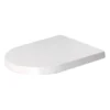 Duravit ME By Stark Compact Standard Toilet Seat - White Satin Matt -Shower Room Shop 0020010000 l 1
