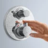 Hansgrohe Ecostat S Thermostat 1 Function Concealed Finish Set -Shower Room Shop 15757000 d1