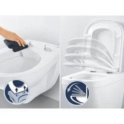 Grohe Euro Soft Close Toilet Seat With Quick Release -Shower Room Shop 39493000 d3
