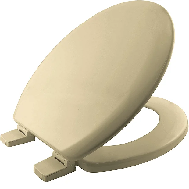 Bemis Chicago STA-TITE Toilet Seat - Champagne 3 Bemis Chicago STA-TITE Toilet Seat - Champagne