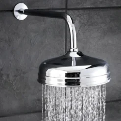 Hudson Reed Beaumont Twin Concealed Thermostatic Valve W/ 8" Apron Fixed Head -Shower Room Shop a3050a3286d1