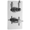 Hudson Reed Beaumont Twin Concealed Thermostatic Valve W/ 8" Apron Fixed Head 2 Hudson Reed Beaumont Twin Concealed Thermostatic Valve W/ 8" Apron Fixed Head -Shower Room Shop a3050a3286d2