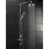 Hudson Reed Triple Exposed Thermostatic Shower Valve W/ Luxury Rigid Riser Kit -Shower Room Shop a3089ea3606nwd2