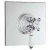 Hudson Reed Traditional Dual Concealed Thermostatic Shower Valve - Chrome -Shower Room Shop a3091c l