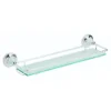 Heritage - Clifton Glass Gallery Shelf - Chrome -Shower Room Shop acc08 l