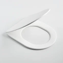 Arezzo Matt White Rimless Wall Hung Toilet Incl. Soft Close Seat -Shower Room Shop az233wmw d1