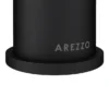 Arezzo Fluted Round Matt Black High Rise Mono Basin Mixer Tap -Shower Room Shop az2ltmbf detail4