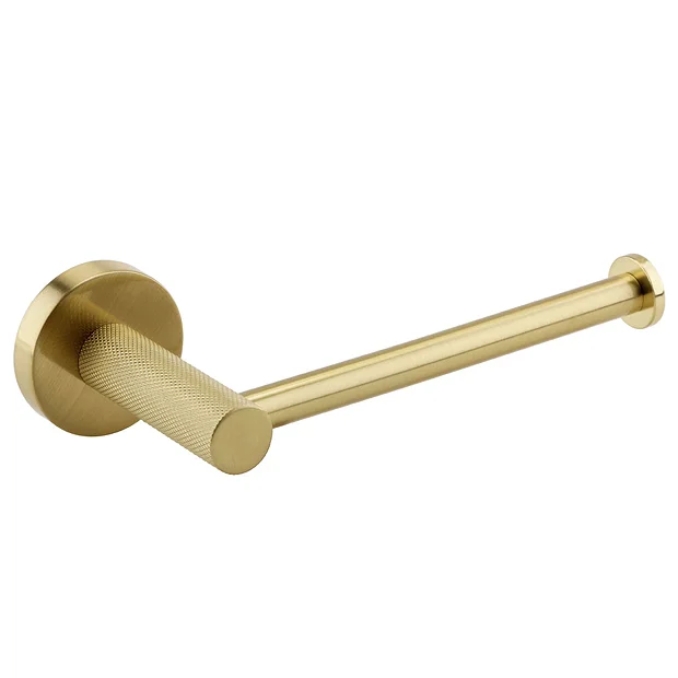 Arezzo Industrial Style Brushed Brass 4-Piece Bathroom Accessory Pack 6 Arezzo Industrial Style Brushed Brass 4-Piece Bathroom Accessory Pack - Image 4