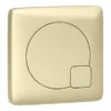 Arezzo Modern Brushed Brass Square Flush Plate - 70 X 70mm -Shower Room Shop azsqbb n l