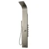 Arezzo Shower Tower Panel - Stainless Steel (Thermostatic) -Shower Room Shop azstp5ss d7