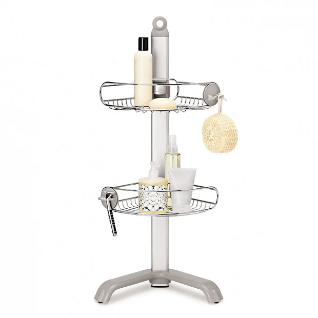 Simplehuman Freestanding Corner Shower Caddy 4 Simplehuman Freestanding Corner Shower Caddy - Image 2