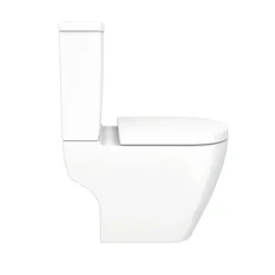 Bianco Close Coupled Modern Toilet + Soft Close Seat -Shower Room Shop bwcscd2