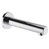 Cruze Chrome Round Wall Mounted Straight Bath Spout -Shower Room Shop czchspl