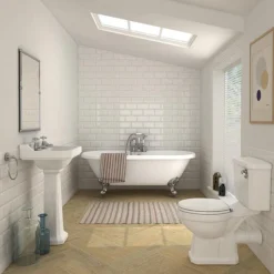 Darwin Traditional Close Coupled Toilet + Soft Close Seat
