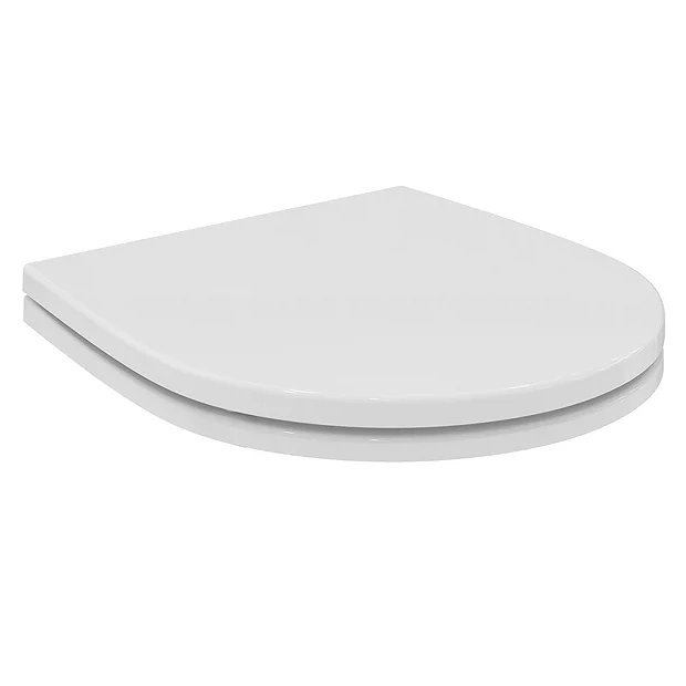 Ideal Standard White Toilet Seat & Cover 3 Ideal Standard White Toilet Seat & Cover