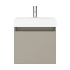 Milan Juno 500 X 360mm Stone Grey Wall Hung Vanity Unit