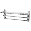 Hudson Reed Chrome 3 Tier Towel Rack -Shower Room Shop la380 nl