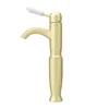 Lancaster Traditional Brushed Brass Tall Mono Basin Mixer -Shower Room Shop lbb8t d4