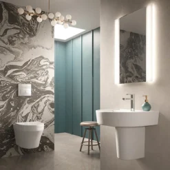 Hudson Reed Glamour LED Touch Sensor Mirror With Demister Pad 7 Hudson Reed Glamour LED Touch Sensor Mirror With Demister Pad -Shower Room Shop lq083 d1