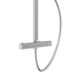 Milan Deluxe Cool Touch Square Thermostatic Shower (300 X 300mm Head - Chrome) 13 Milan Deluxe Cool Touch Square Thermostatic Shower (300 X 300mm Head - Chrome) -Shower Room Shop mil2ct d3