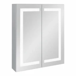 Toreno 600x700mm LED Illuminated 2-Door Mirror Cabinet Incl. Motion Sensor 9 Toreno 600x700mm LED Illuminated 2-Door Mirror Cabinet Incl. Motion Sensor -Shower Room Shop mir014 nd1