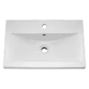 Brooklyn 500mm Mid Edged Basin -Shower Room Shop nvm012 l