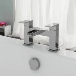 Monza Waterfall Tap Package (Bath + Basin Tap) -Shower Room Shop plzpk detail2