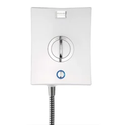 Aqualisa - Quartz Electric Shower - White/Chrome 9 Aqualisa - Quartz Electric Shower - White/Chrome -Shower Room Shop qze8521 d2