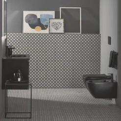 Ideal Standard Tesi Silk Black AquaBlade Wall Hung WC + Soft Close Seat -Shower Room Shop tessbwhsc d4