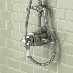 Trafalgar Traditional Dual Exposed Thermostatic Shower Valve 9 Trafalgar Traditional Dual Exposed Thermostatic Shower Valve -Shower Room Shop trafalgartraditionaldualexposedthermostaticshowervalvedetail1