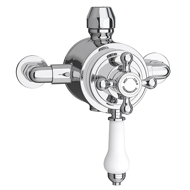 Trafalgar Traditional Dual Exposed Thermostatic Shower Valve 4 Trafalgar Traditional Dual Exposed Thermostatic Shower Valve - Image 2