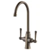 Trafalgar Antique Brass Kitchen Tap -Shower Room Shop trktbra l