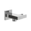 Villeroy & Boch Villeroy And Boch Universal Square Shower Wall Outlet With Handset Holder - Chrome -Shower Room Shop tvc0004630006 l2