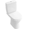 Villeroy & Boch Villeroy And Boch O.novo Compact Rimless Close Coupled Toilet (Bottom Entry Water Inlet) + Soft Close Seat 1 Villeroy & Boch Villeroy And Boch O.novo Compact Rimless Close Coupled Toilet (Bottom Entry Water Inlet) + Soft Close Seat -Shower Room Shop vboncsisc d2