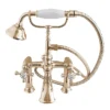 Silverdale Victorian Bath Shower Mixer Taps Gold -Shower Room Shop vctbtbsdinc l