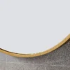 Arezzo Brushed Brass 500 X 800mm Capsule Mirror -Shower Room Shop ven5080bb d2