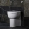 Roper Rhodes Zest Short Projection Back To Wall WC Pan & Soft Close Seat -Shower Room Shop zbwpan45 d1